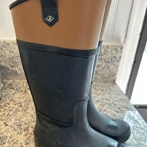 Sperry Black Women's Winter & Rain Boots